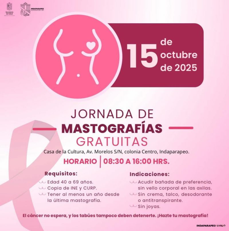 Jornada de Mastografías GRATUITAS