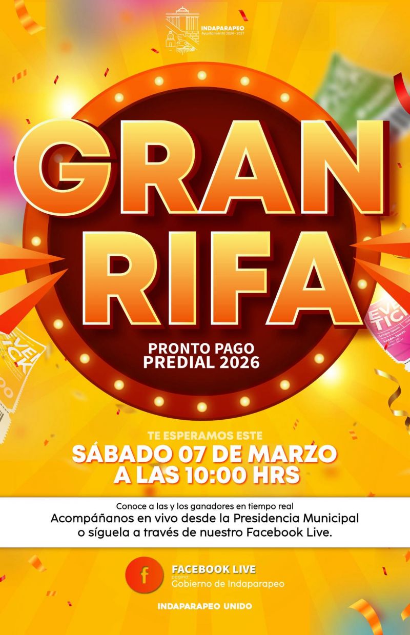 GRAN RIFA PREDIAL 2026